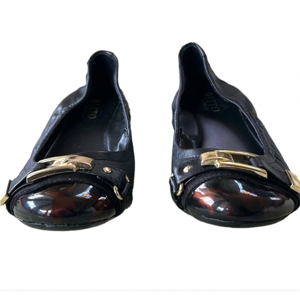 Ditto by Van Eli tortoise flats